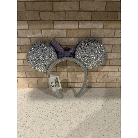 Disney’ Parks exclusive 100 years of wonderful Minnie Mouse ears headband 124‎